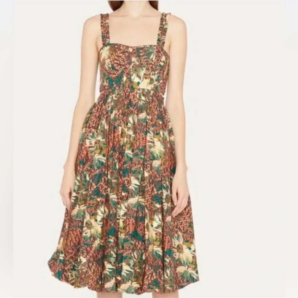 ULLA JOHNSON Olympia midi dress Sz 0